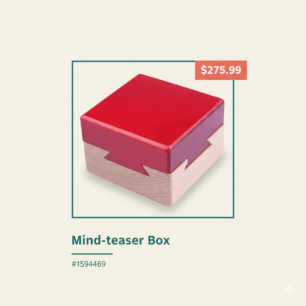 Red Puzzle Box