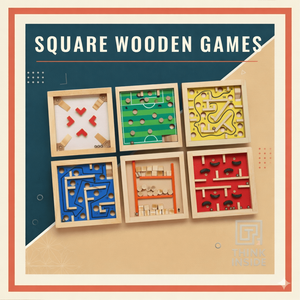 Wooden Maze Games